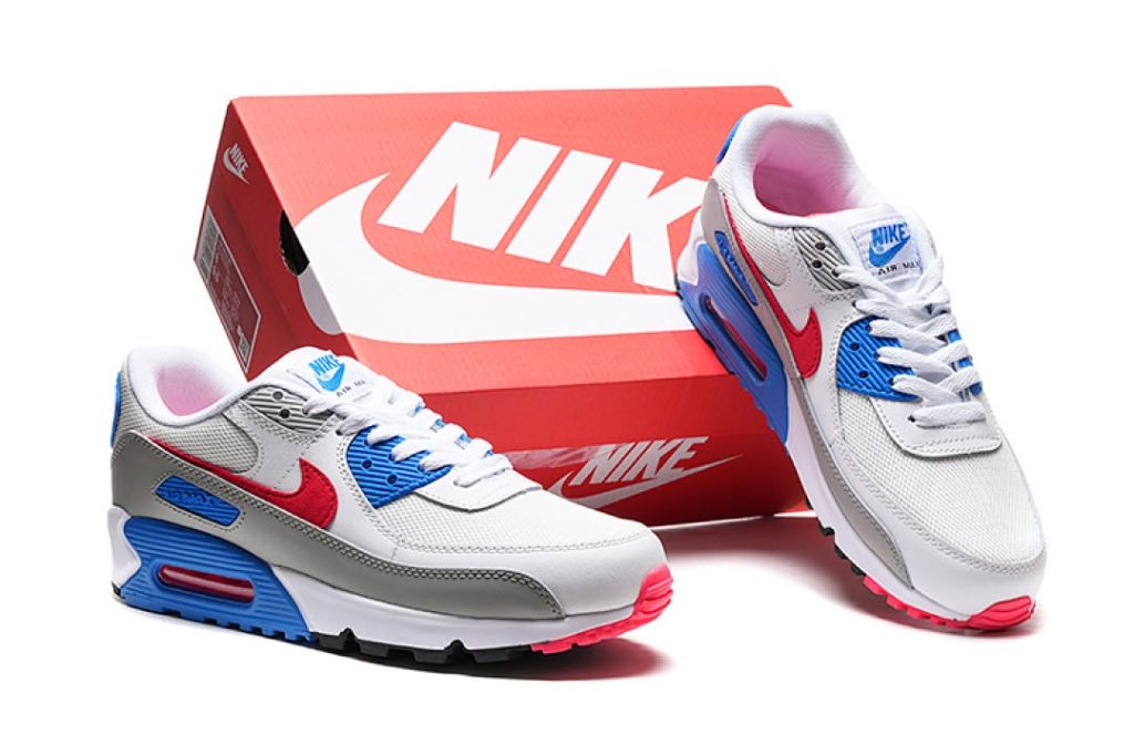 Nike Air Max III White Hot Coral-Blue Crystal-Grey